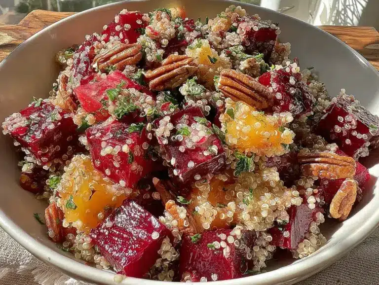 salade de quinoa betterave rouge noix du périgord - featured image