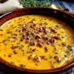 soupe rustique de potiron et châtaignes - featured image