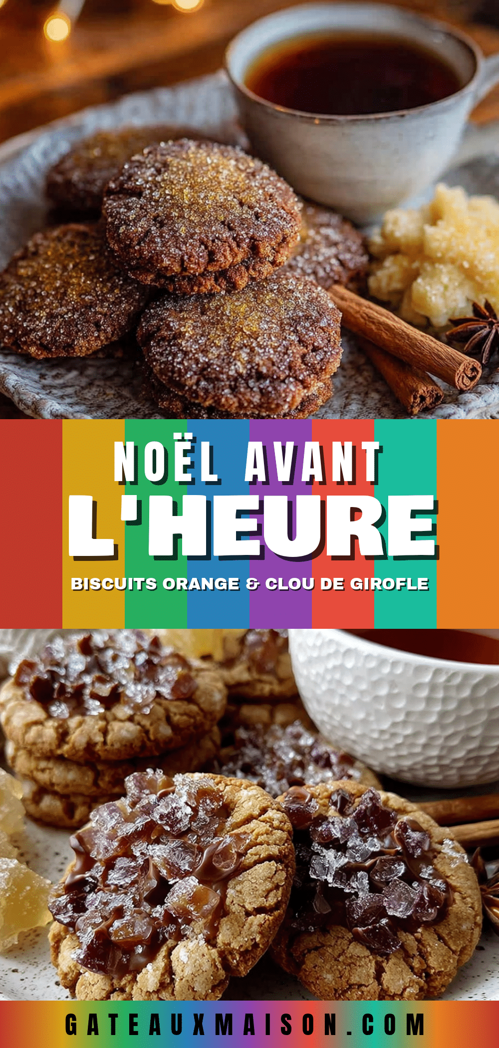 biscuits de Noël à lorange et au clou de girofle recipe