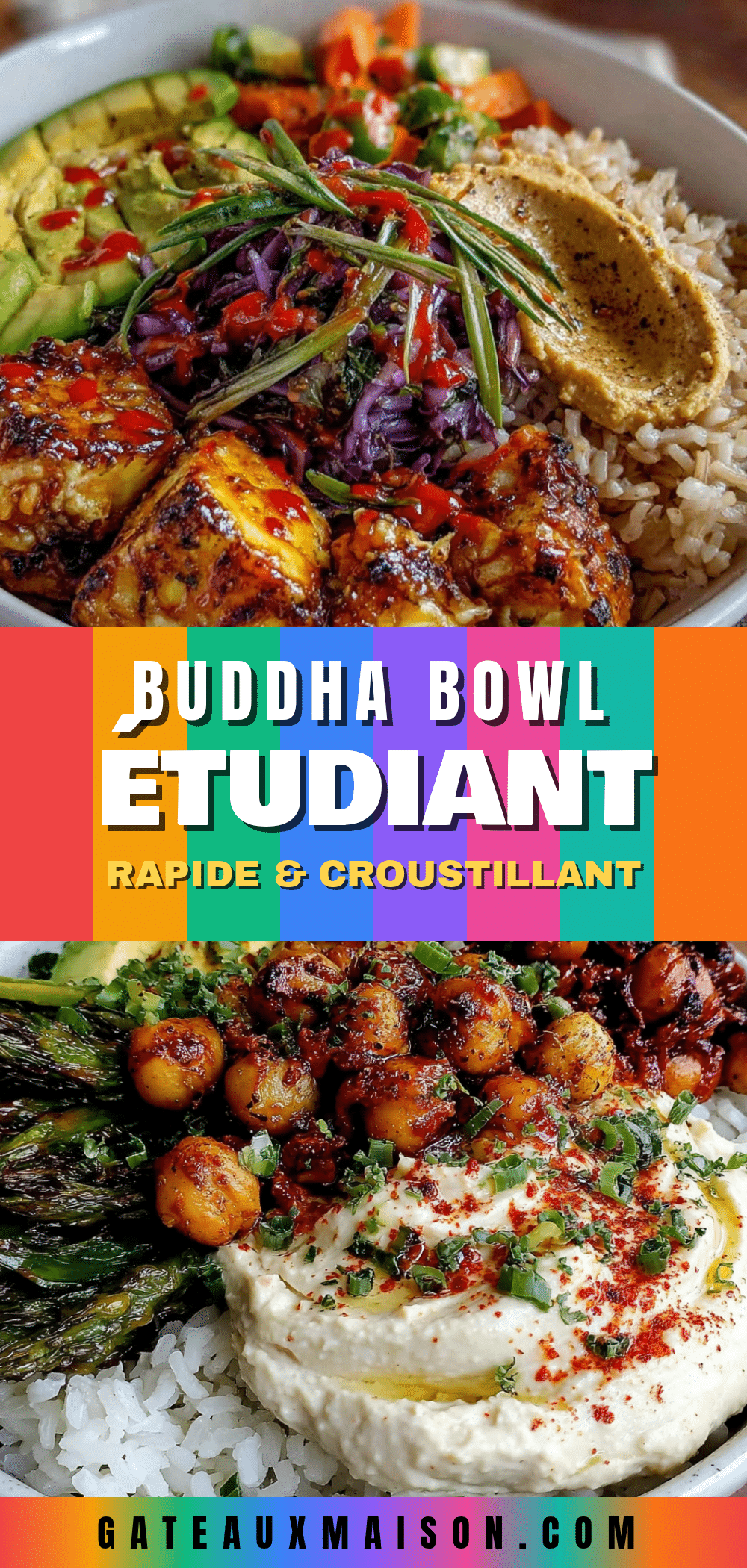 bol Buddha étudiant rapide recipe