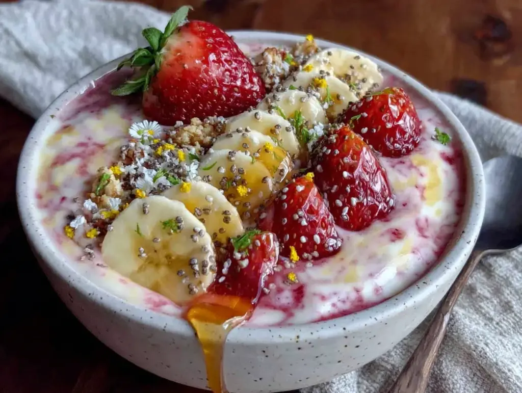 bol crémeux fraise-banane - featured image