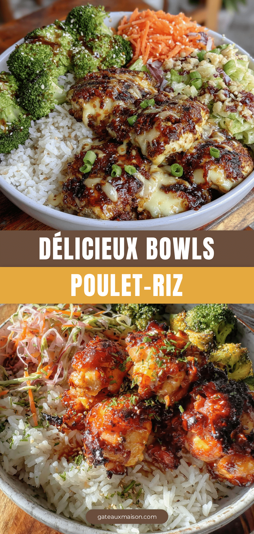 bols repas poulet-riz prêts en 5 minutes recipe