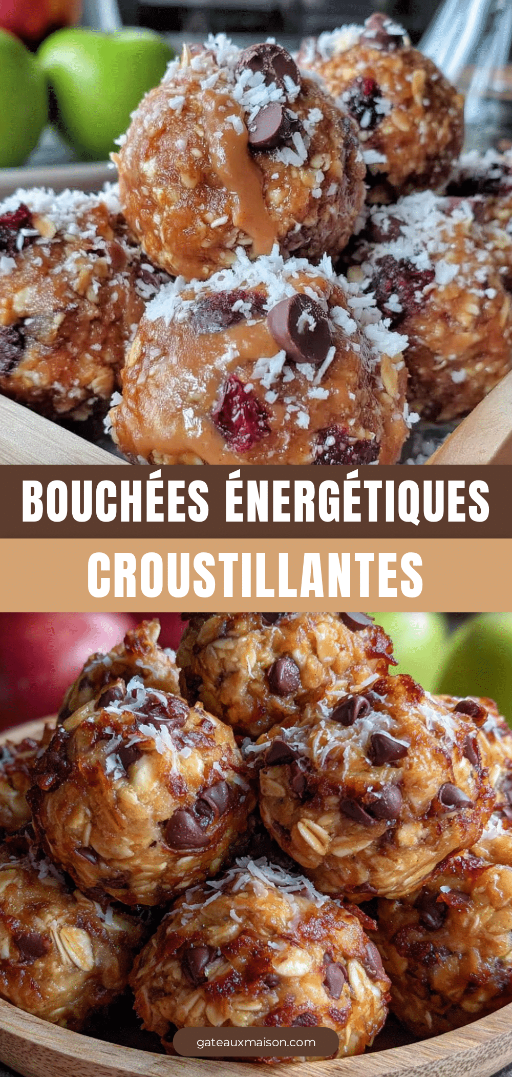 bouchées énergétiques au beurre de cacahuète recipe