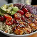 bowl quinoa-poulet rentrée - featured image