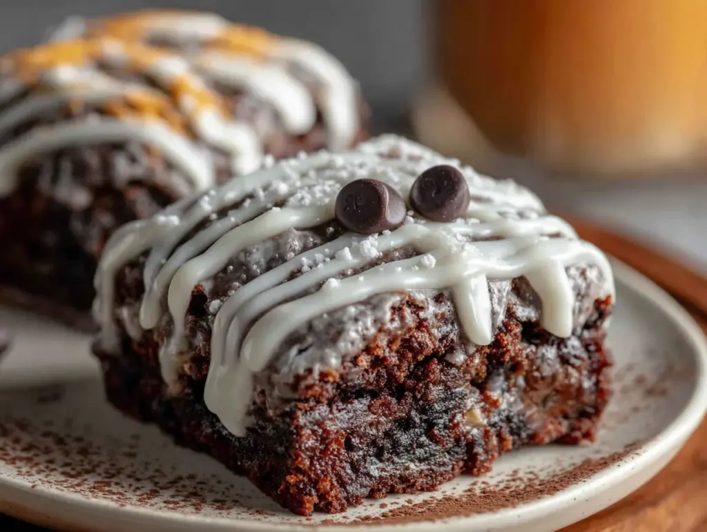 brownies momie halloween chocolat blanc - featured image