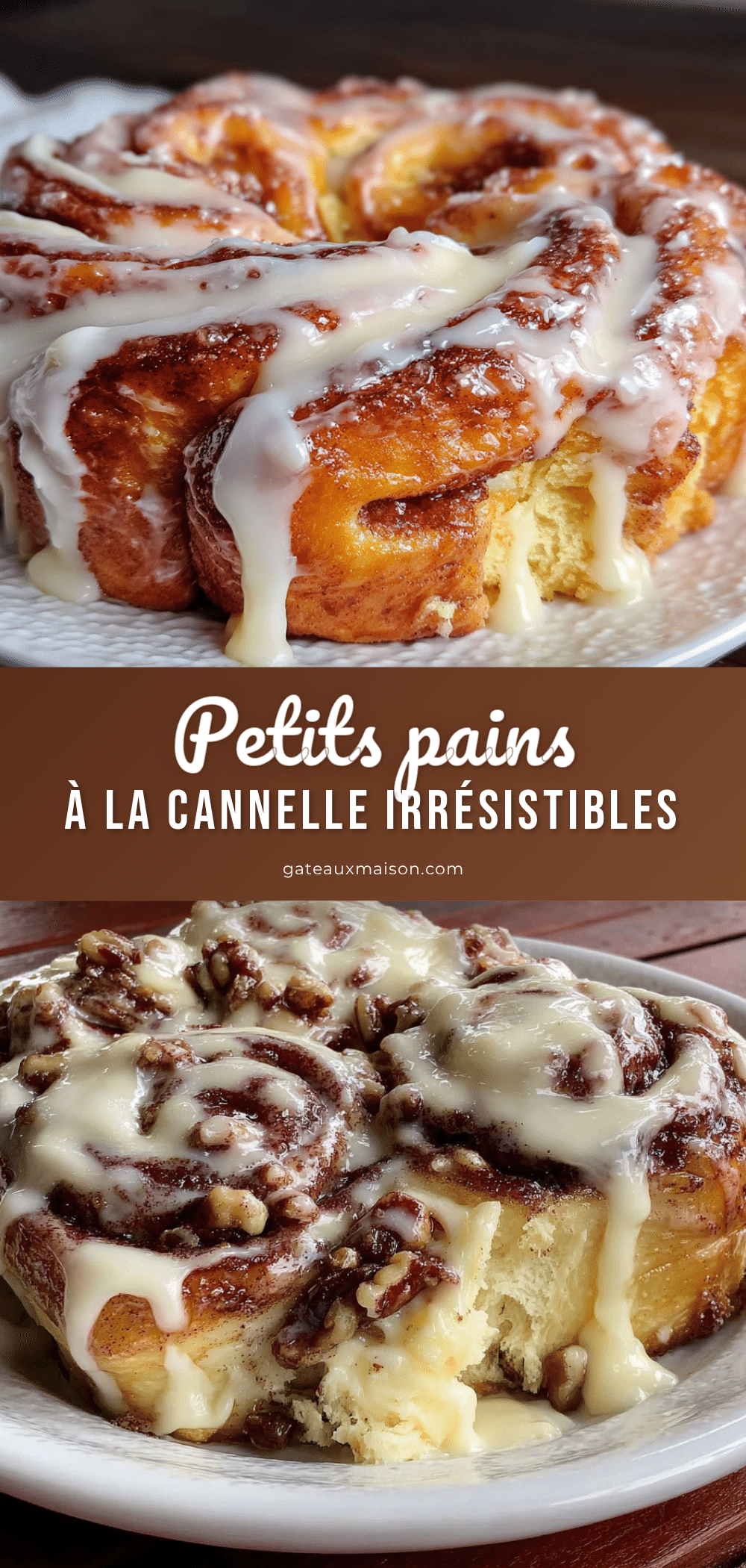 cinnamon rolls au glaçage cream cheese recipe