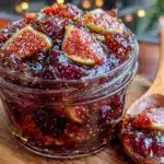 confiture de figues onctueuse à la vanille et à la cannelle - featured image