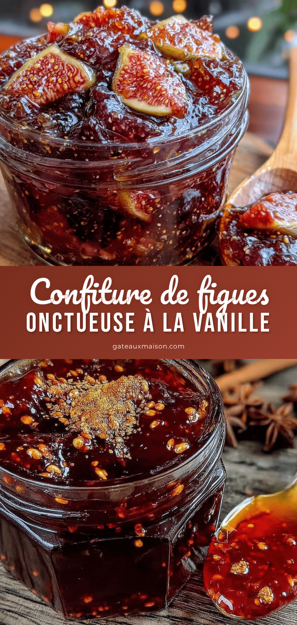 confiture de figues onctueuse à la vanille et à la cannelle recipe