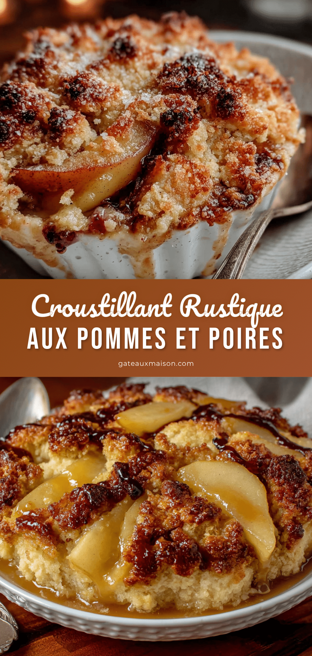 croustillant rustique aux pommes et poires recipe