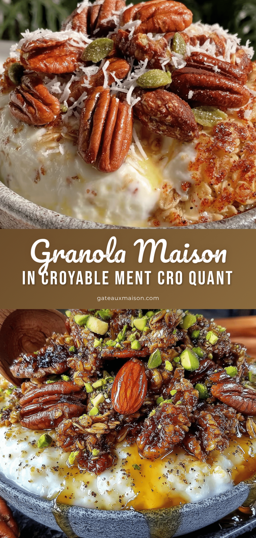 granola maison croquant aux fruits secs recipe