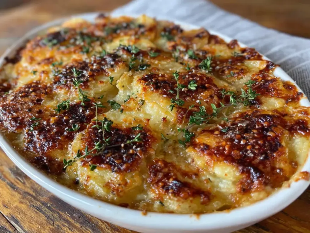gratin de patisson fondant au parmesan et thym - featured image