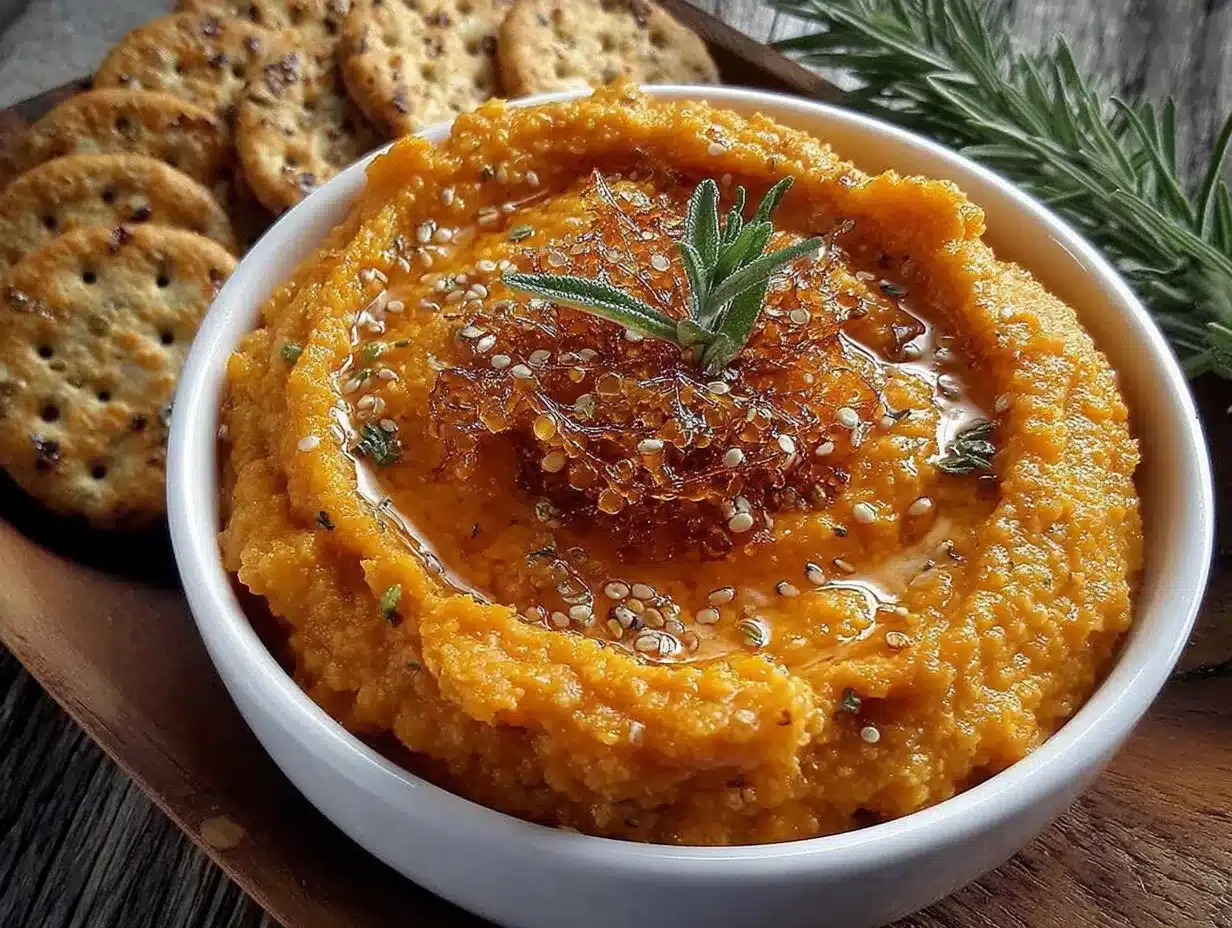 hummus citrouille halloween preparation steps