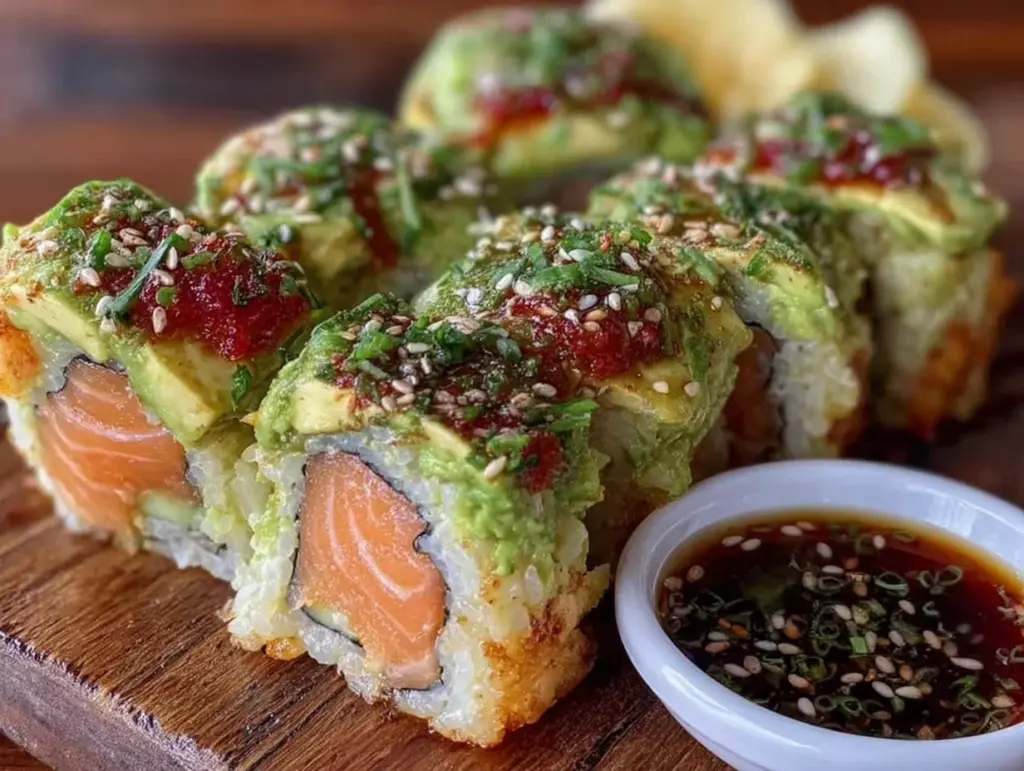 makis saumon avocat maison - featured image