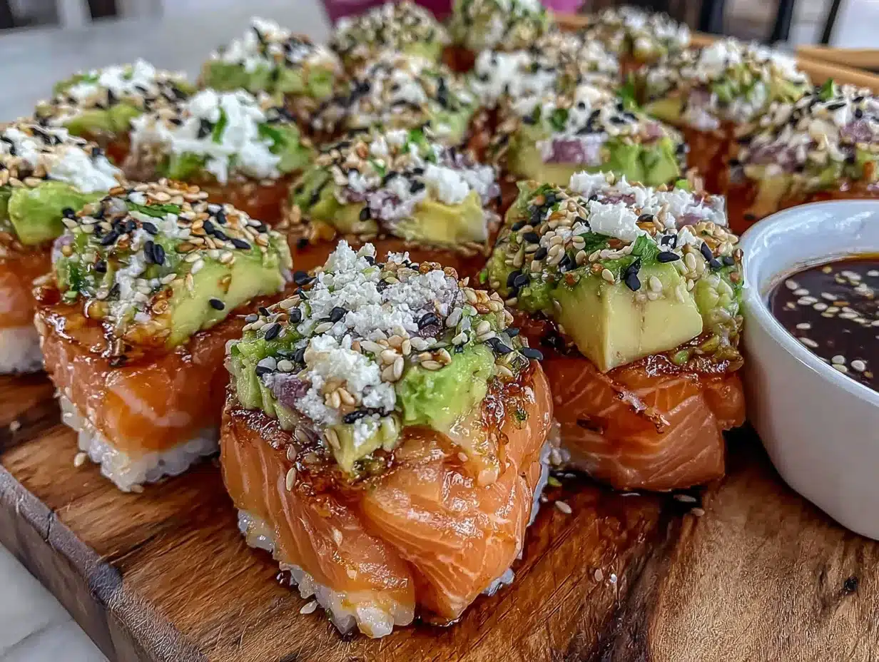 makis saumon avocat maison preparation steps