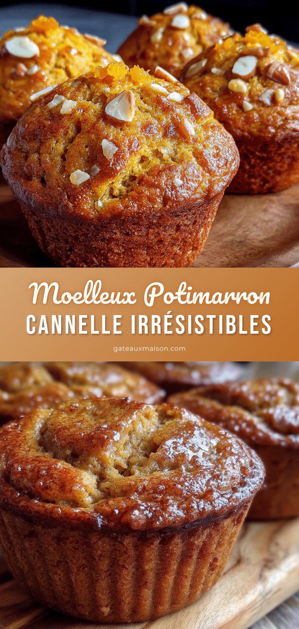 moelleux potimarron-cannelle recipe