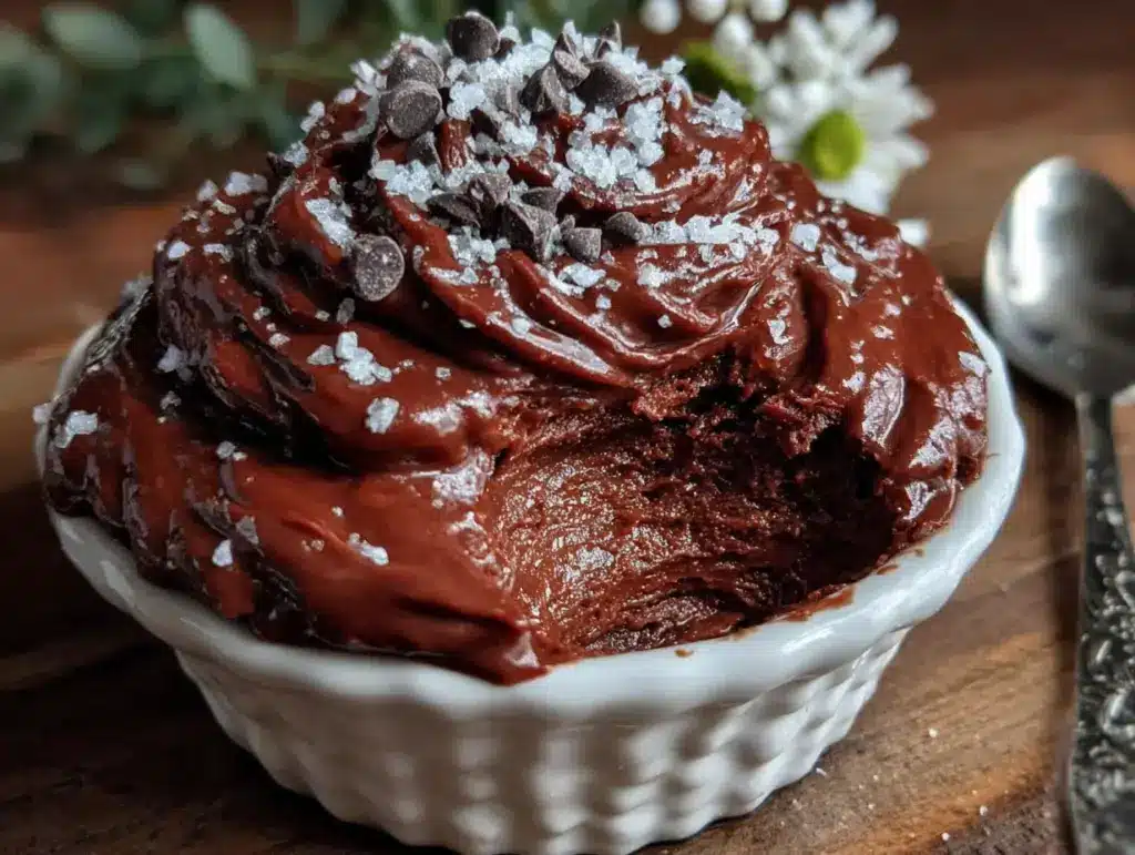 mousse au chocolat 2 ingrédients express crémeuse - featured image