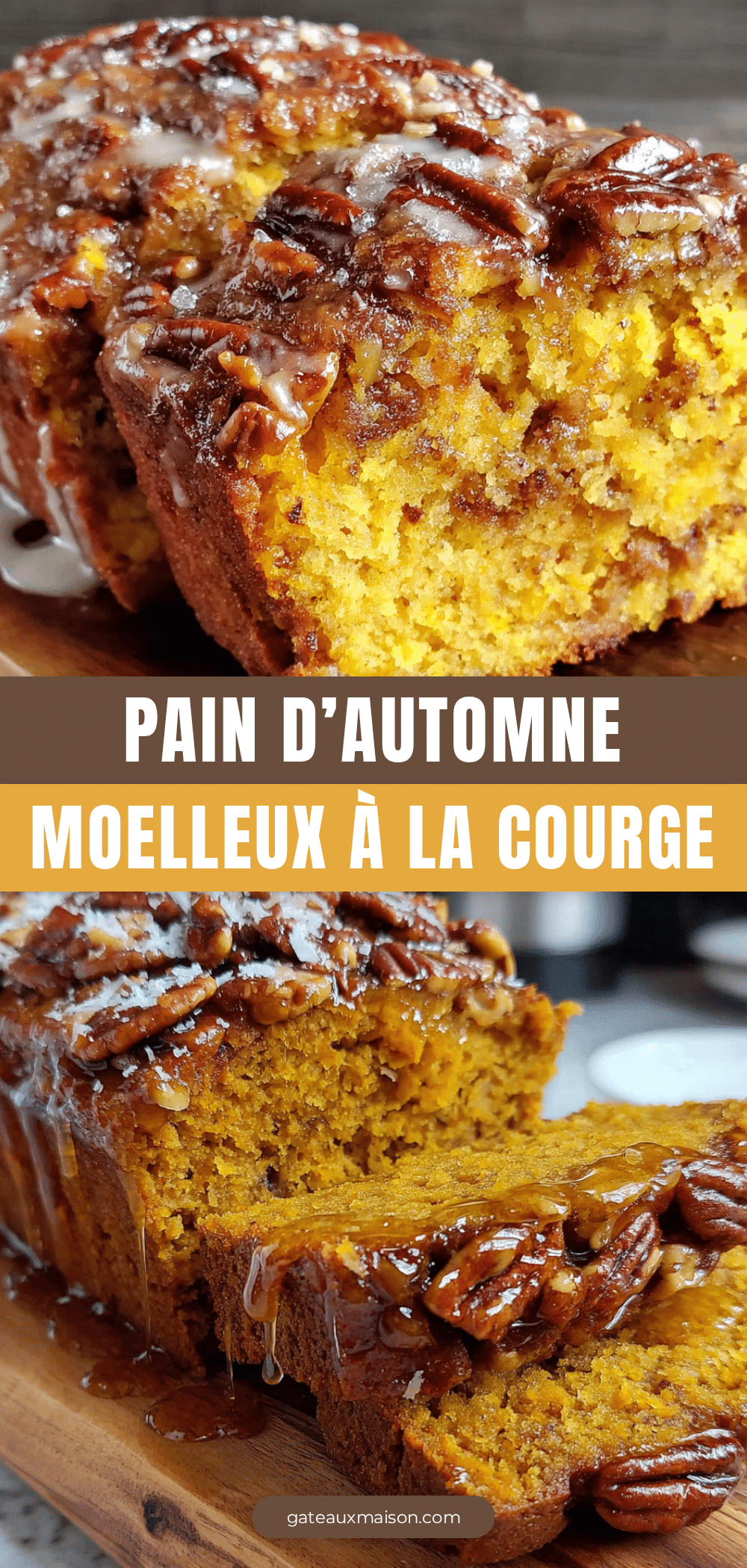 pain d’automne moelleux à la courge musquée et cannelle recipe
