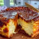 Parfait cheesecake basque traditionnel au four - featured image
