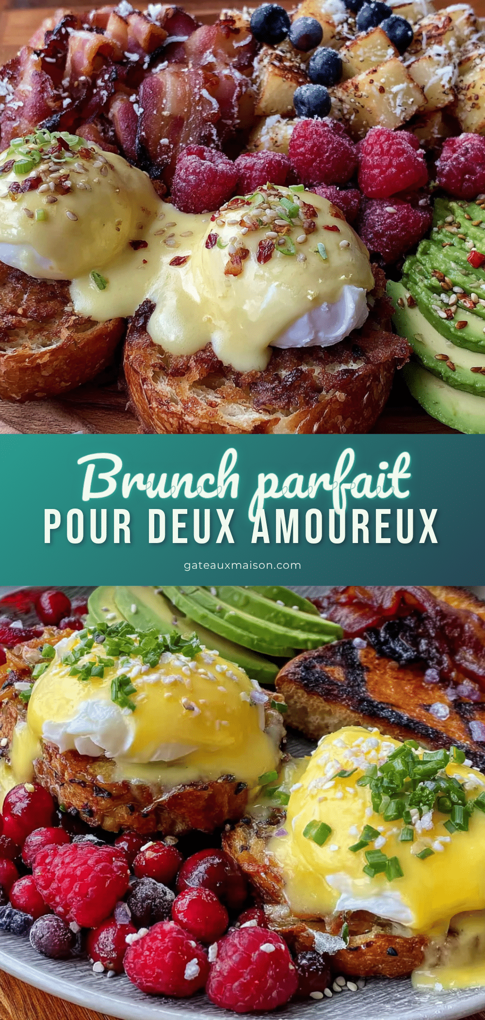 planche de brunch pour deux recipe