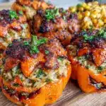 poivrons farcis citrouille halloween - featured image