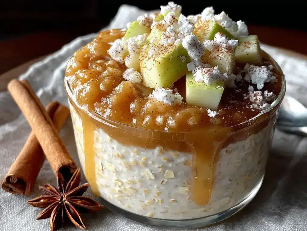 pommes cannelle overnight faciles - featured image
