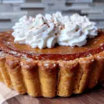 tarte à la citrouille croustillante et crémeuse - featured image
