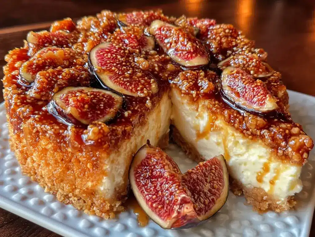 tarte aux figues rôties au miel et chèvre - featured image