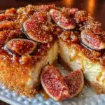 tarte aux figues rôties au miel et chèvre - featured image