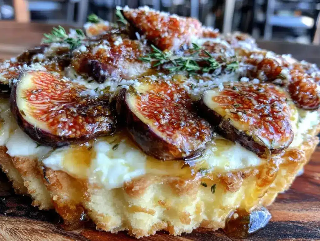 tarte fine aux figues et chèvre miel - featured image