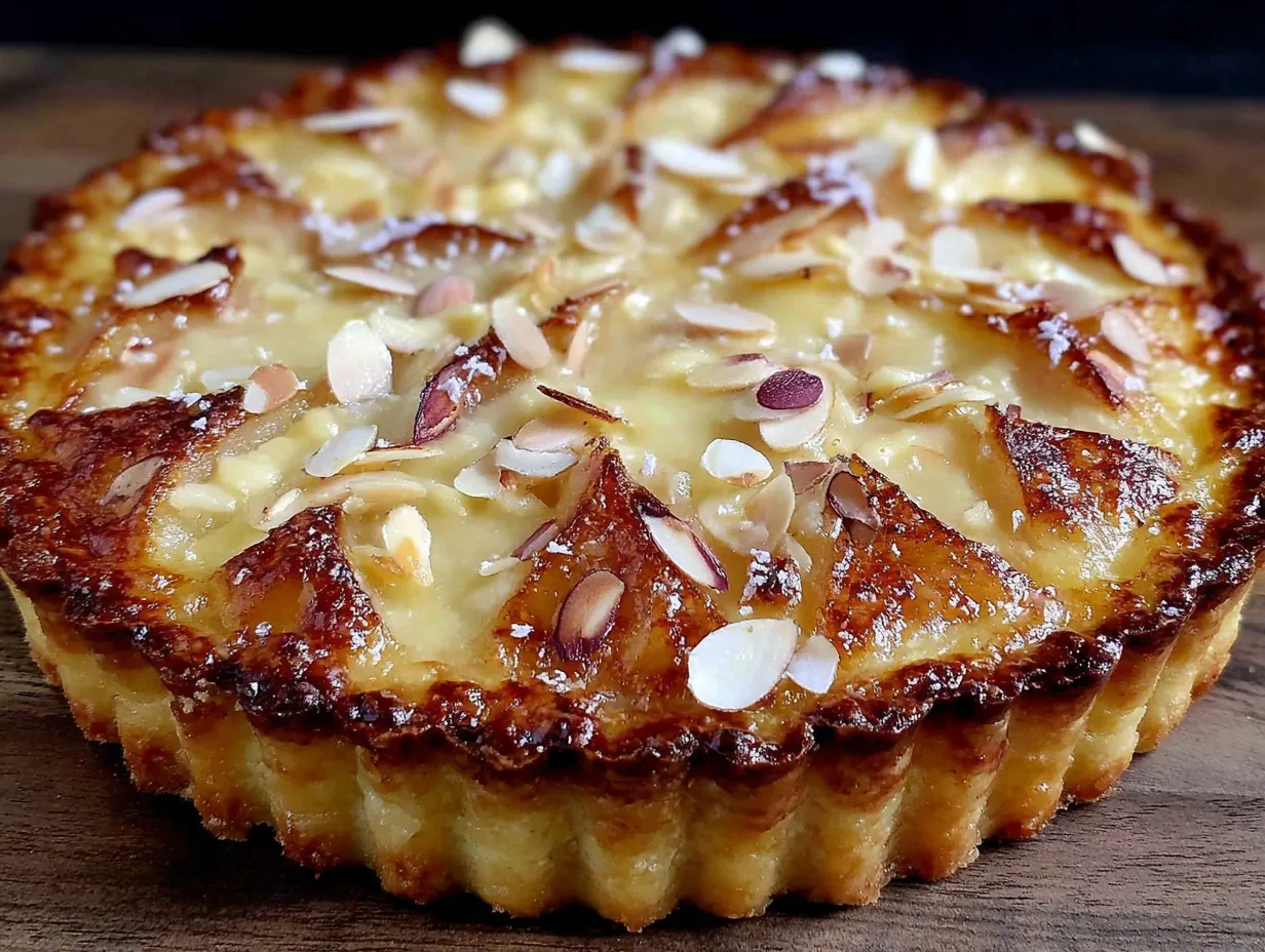 tarte poire amande fondante preparation steps