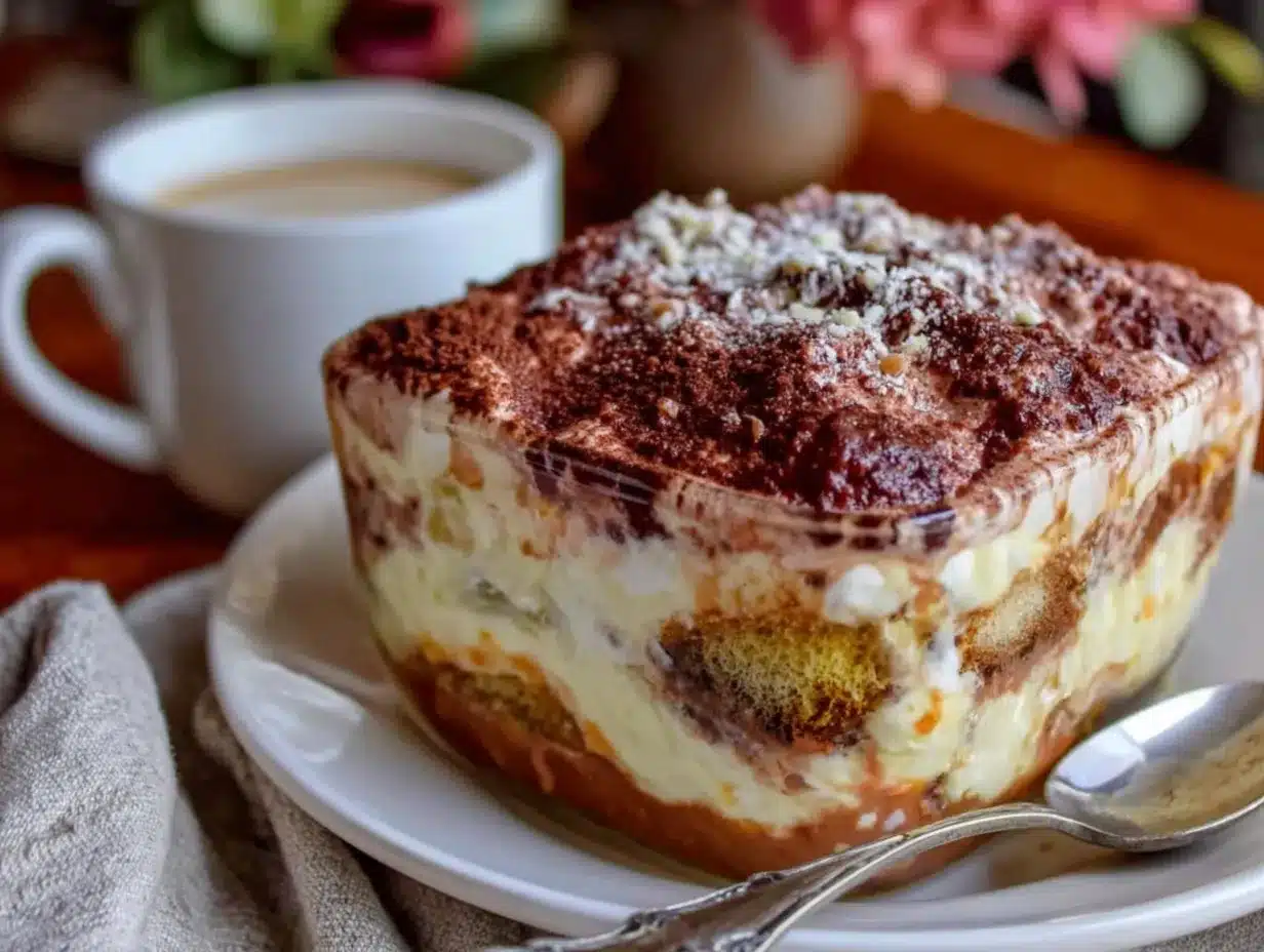 tiramisu classique onctueux au café corsé preparation steps