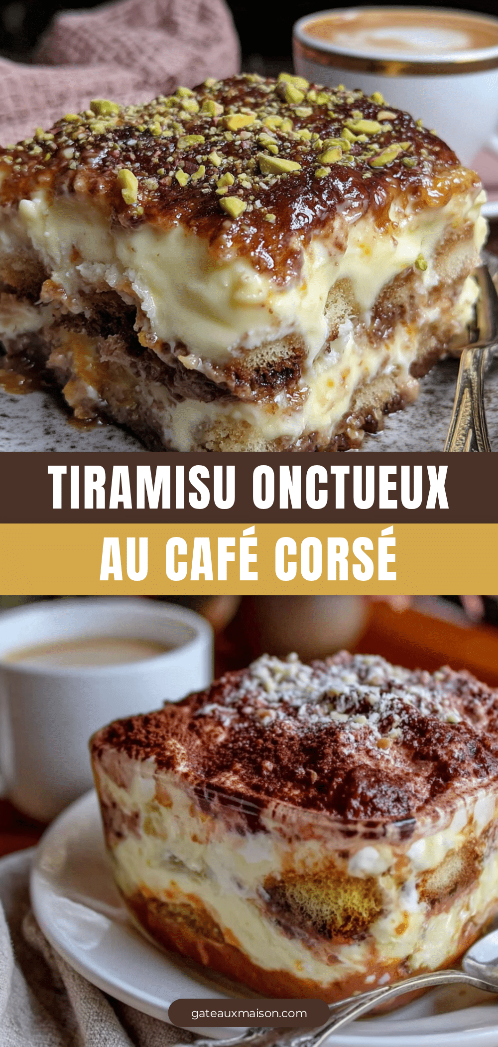 tiramisu classique onctueux au café corsé recipe
