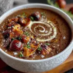 velouté de champignons et châtaignes - featured image