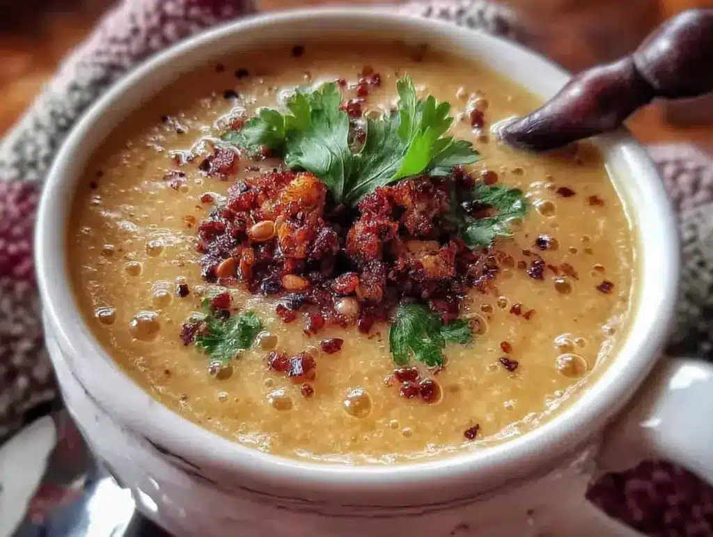 velouté de patisson au curry doux - featured image