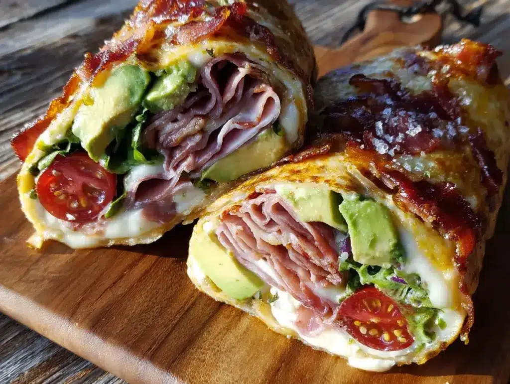 wrap de dinde et avocat - featured image