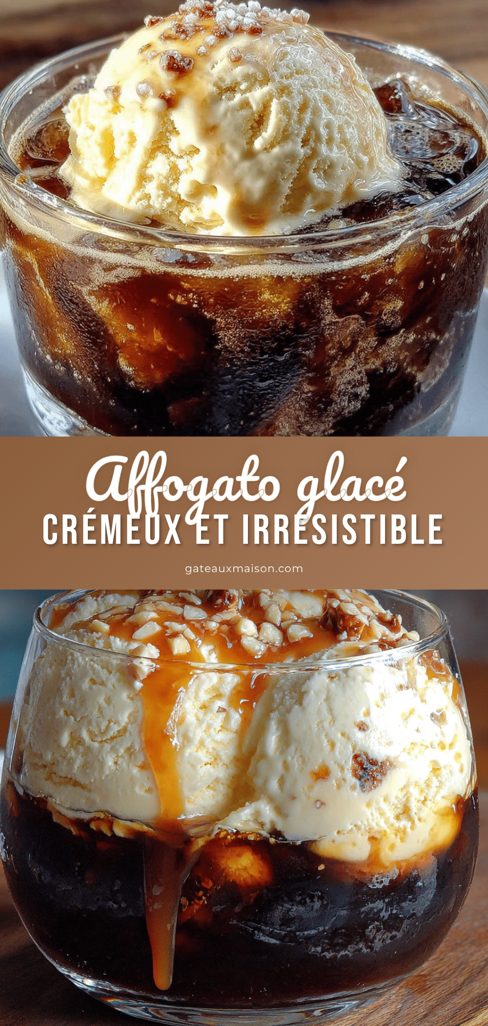 affogato glacé crémeux au café cold brew recipe