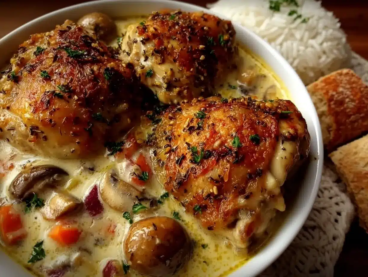 blanquette de poulet traditionnelle preparation steps