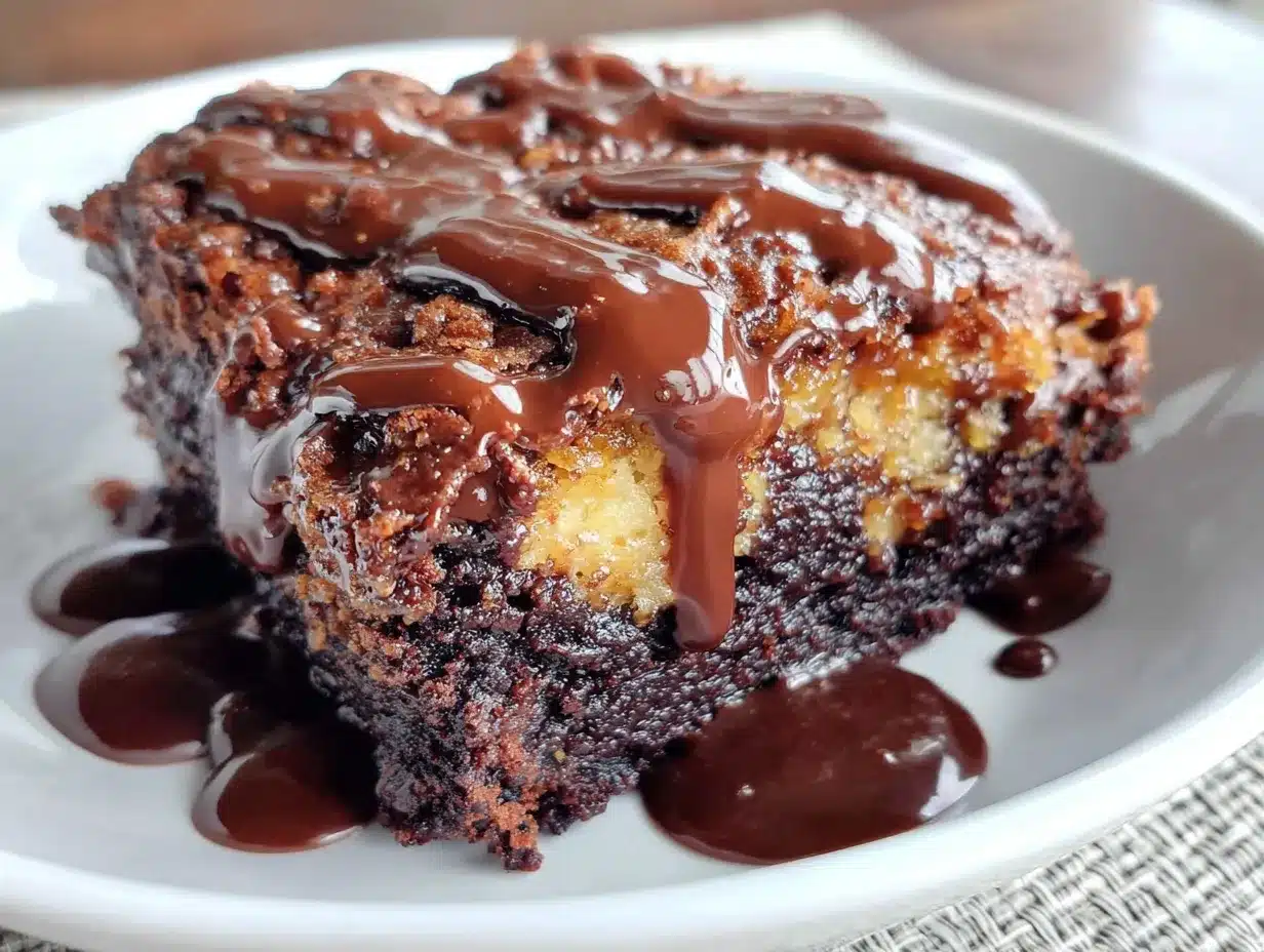 brownies fondants triple chocolat preparation steps