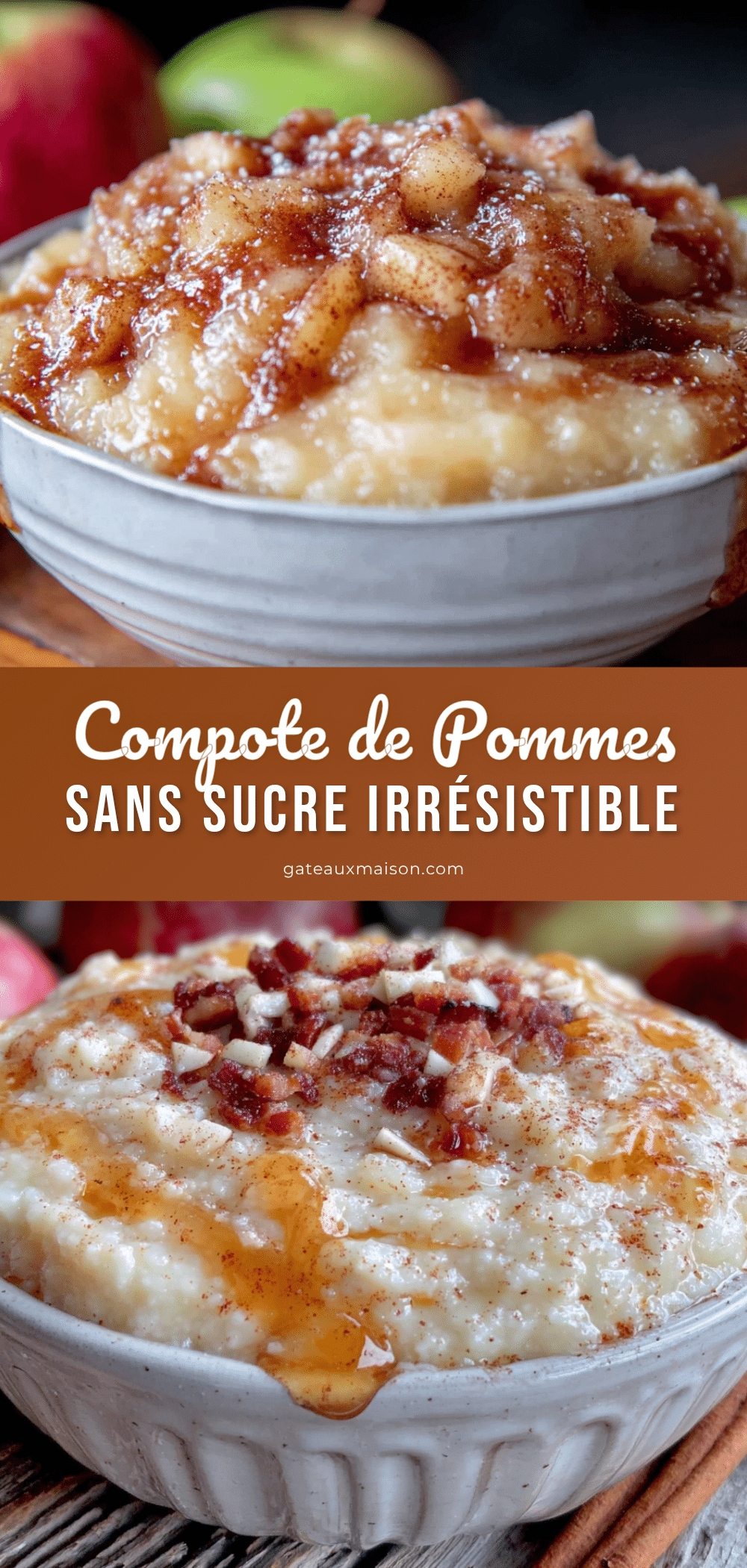 compote de pommes maison sans sucre ajouté recipe