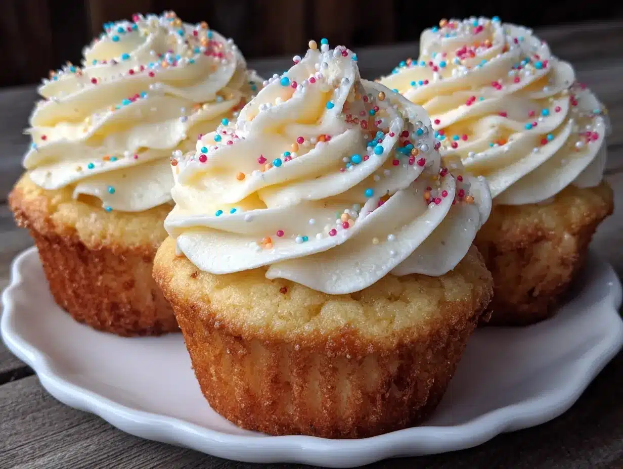 cupcakes funfetti ultra moelleux preparation steps