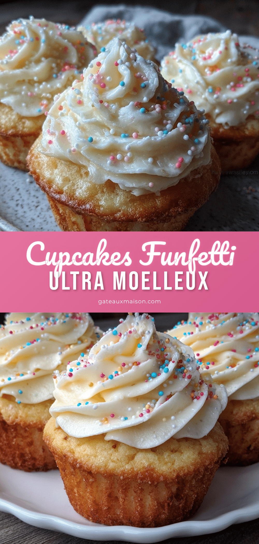 cupcakes funfetti ultra moelleux recipe