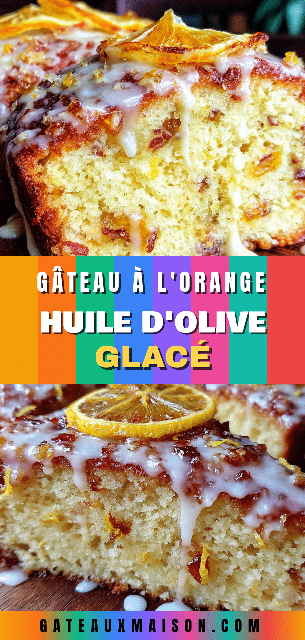 gâteau à lorange et à lhuile dolive glacé recipe
