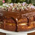 gâteau d’anniversaire fondant au chocolat - featured image