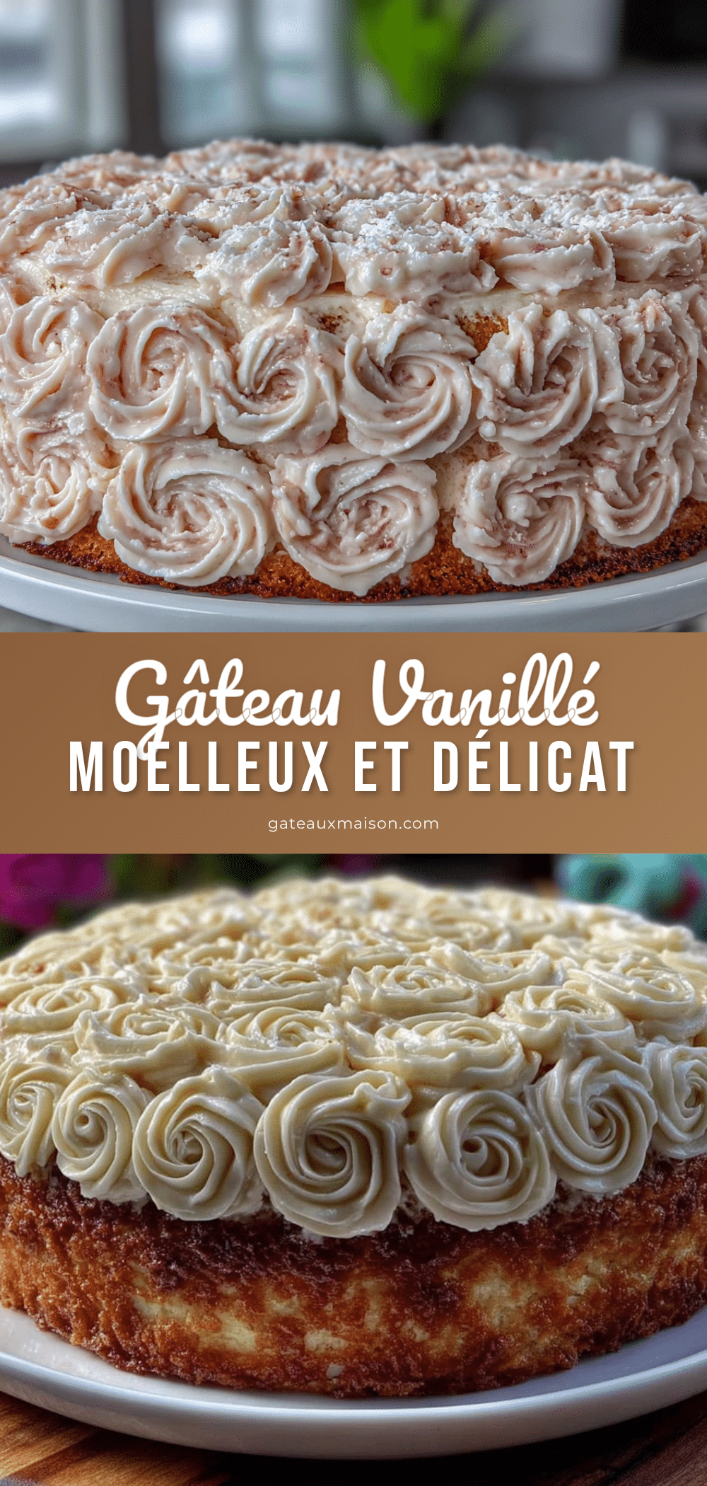 gâteau vanillé moelleux recipe