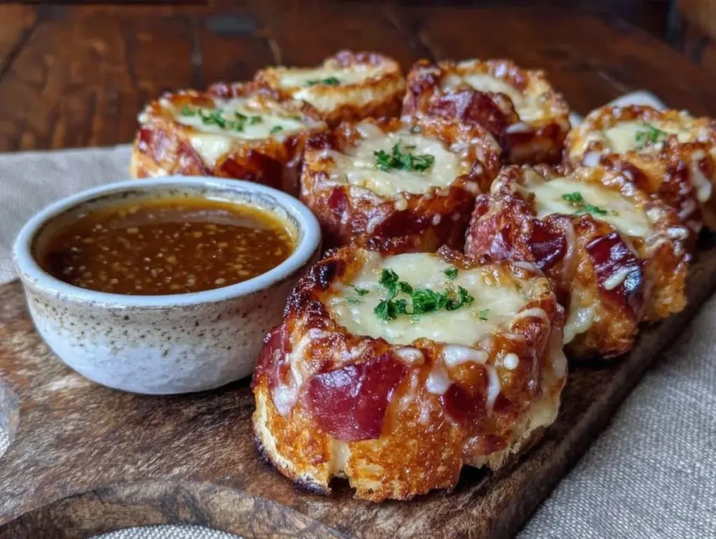 mini bouchées croque-monsieur apéritif - featured image