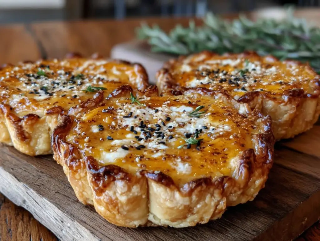 mini quiches citrouille halloween - featured image
