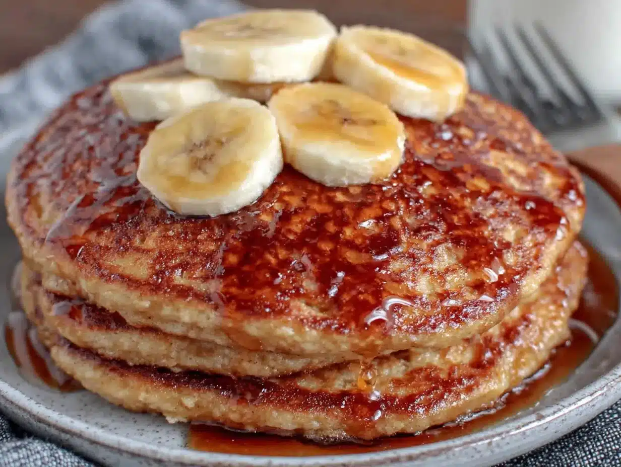 pancakes protéinés à la banane sans sucre preparation steps