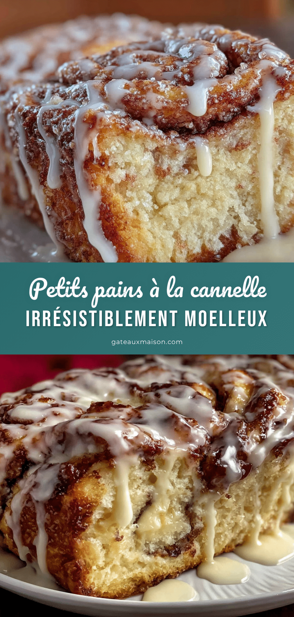 petits pains à la cannelle moelleux au glaçage cream cheese recipe