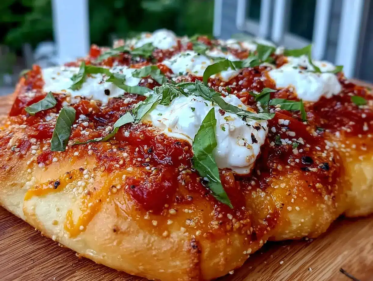 pizza margherita parfaite preparation steps