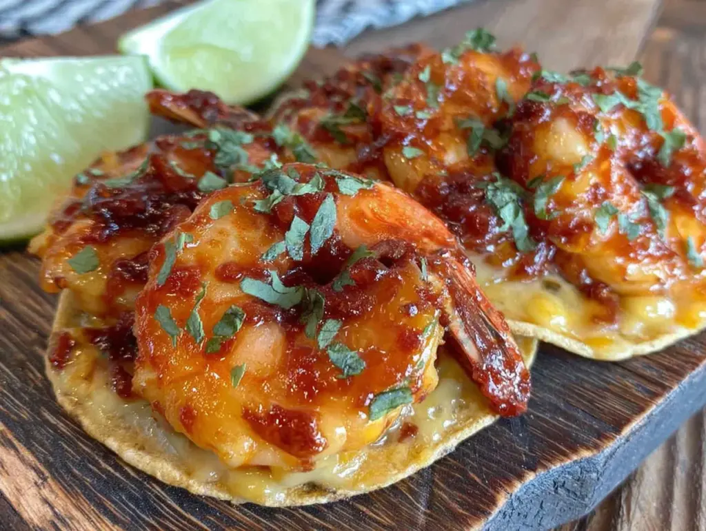 tacos crevettes épicés crémeux - featured image